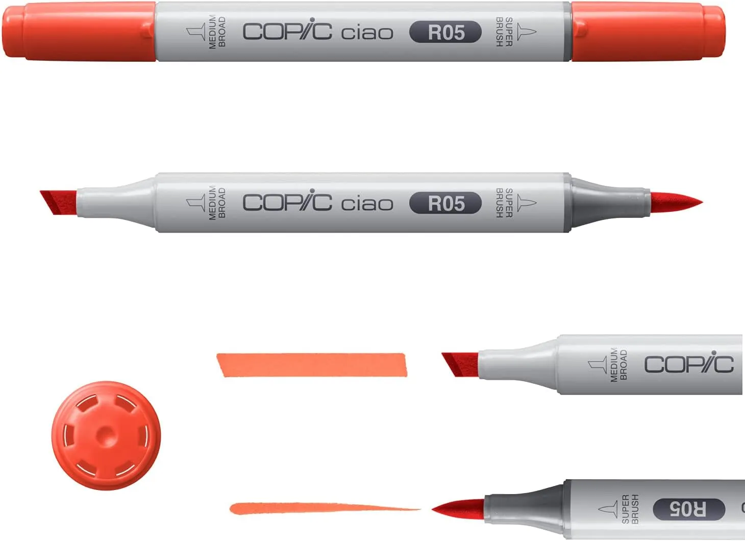 Copic I36A Ciao Markers Set A, 36-Piece