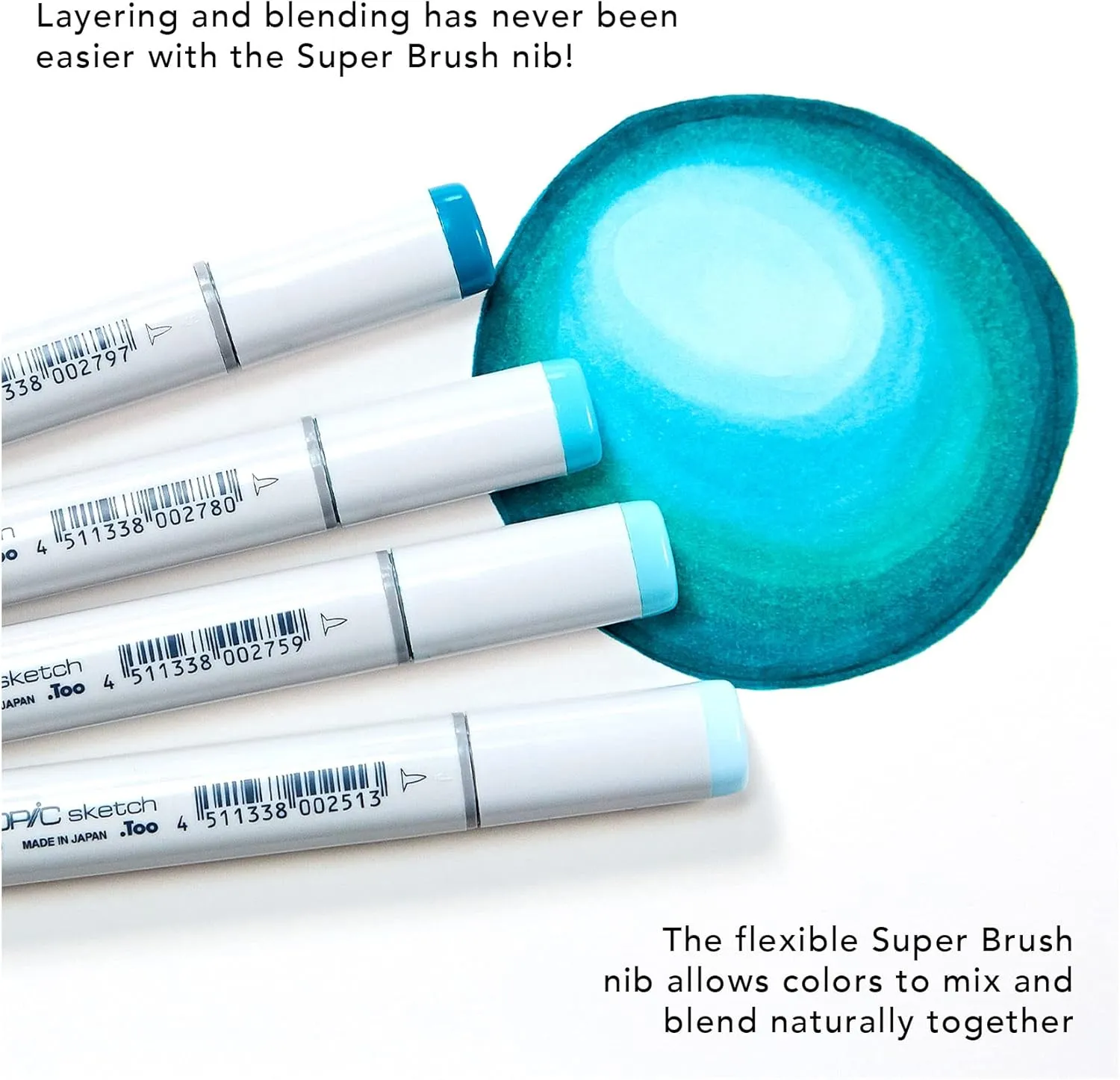 Copic Sketch, Alcohol-based Markers, 3pc Set, Color Fusion #1