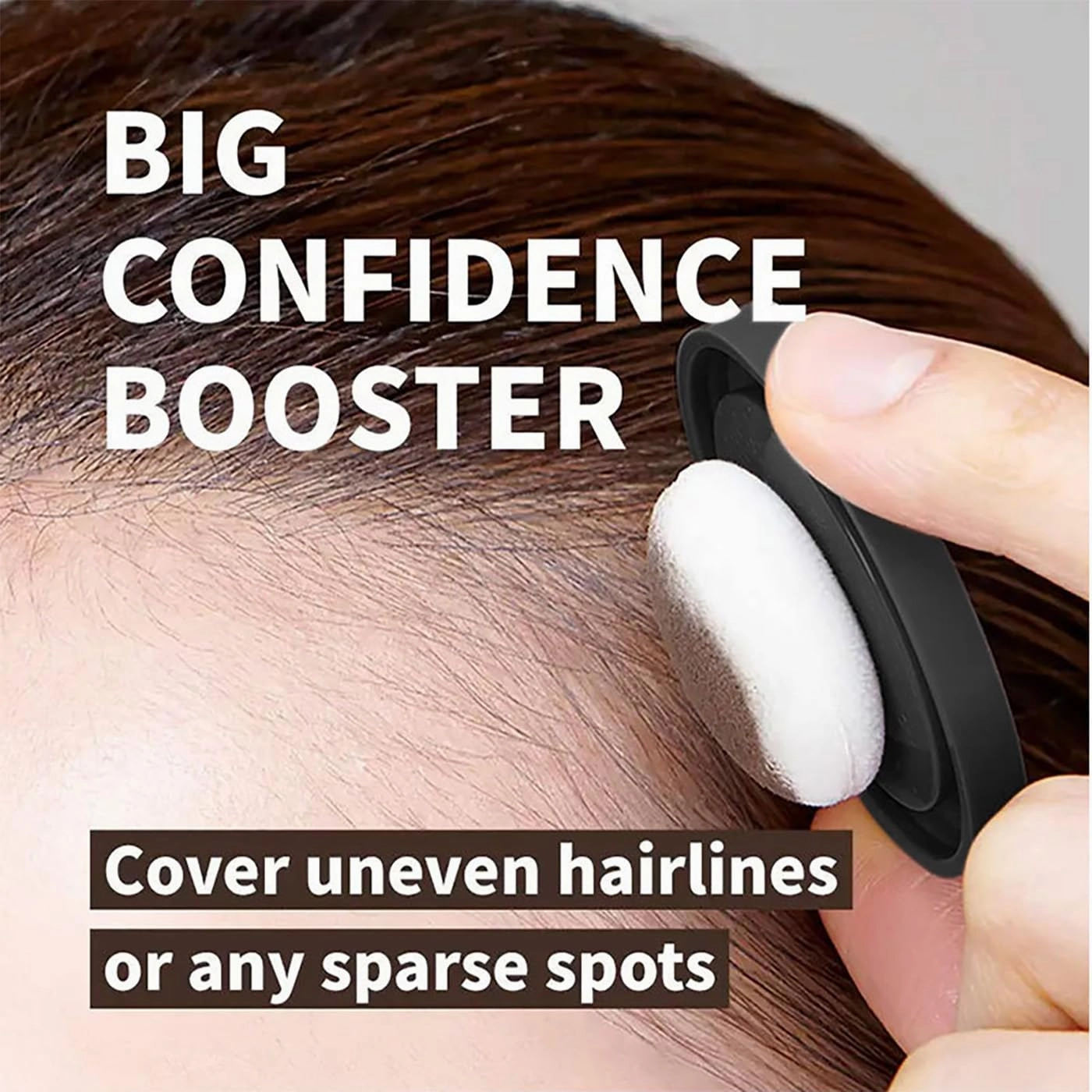 Covrix Instant Hair Powder, Covrix Hair Powder for Women and Men, Fills in Hairline, Easy to Apply and Color (Ash Brown)