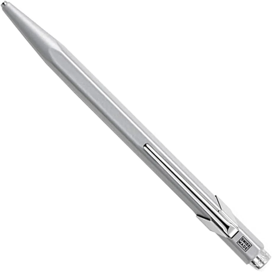 CREATIVE ART MATERIALS Caran D'ache Ballpoint Pen Metal Grey (849.005)