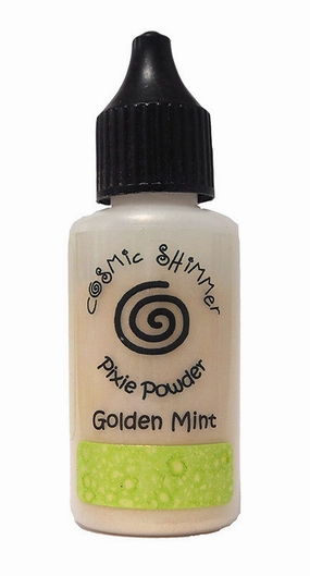 Creative Expressions Cosmic Shimmer Pixie Powder Golden Mint