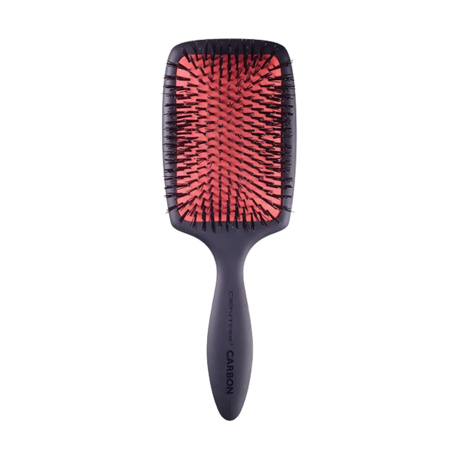 Cricket Centrix Large Carbon Paddle Hair Brush for Styling, Detangling, Blow Drying and Styling All Hair Types, Anti-static, High Heat, Boar Bristles, Great for Travel, Large