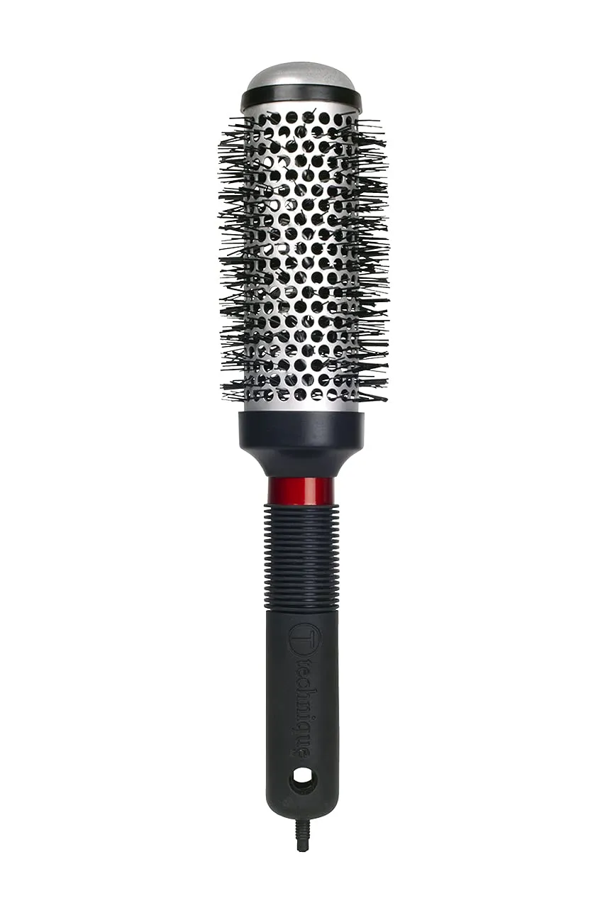 Cricket Technique Thermal Hair Brush #350 1.5” for Curling, and Styling – Heat-Retaining Barrel with Anti-Static Tourmaline Bristles, Round Thermal Brush, Ideal for All Hair Types