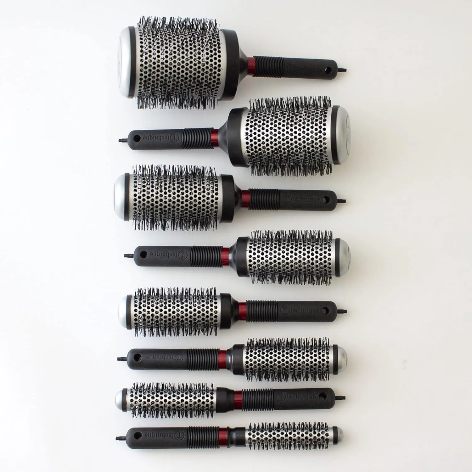 Cricket Technique Thermal Hair Brush #370 1.75” for Blow-Drying, Curling, and Styling – Heat-Retaining Barrel with Anti-Static Tourmaline Bristles, Round Thermal Brush, Ideal for All Hair Types
