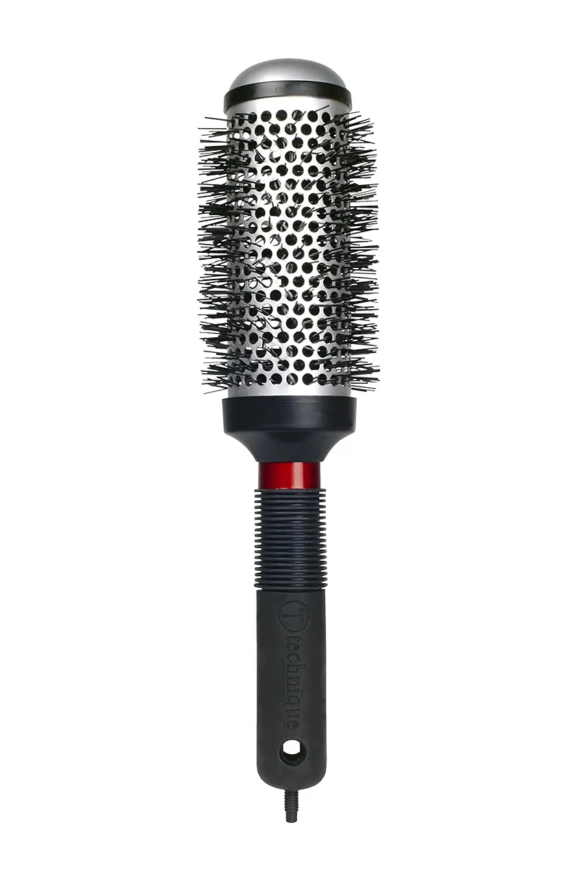 Cricket Technique Thermal Hair Brush #370 1.75” for Blow-Drying, Curling, and Styling – Heat-Retaining Barrel with Anti-Static Tourmaline Bristles, Round Thermal Brush, Ideal for All Hair Types