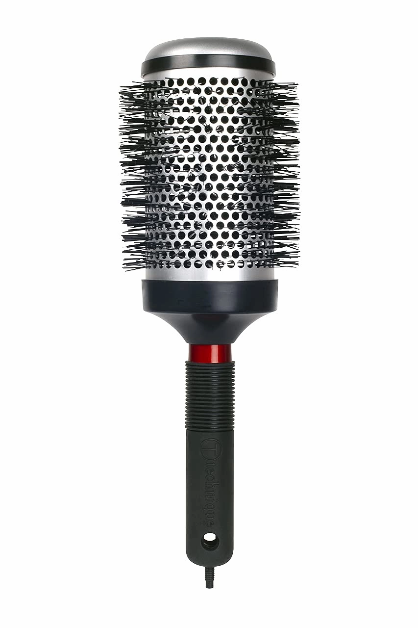 Cricket Technique Thermal Hair Brush #400 2.5” for Curling, and Styling – Heat-Retaining Barrel with Anti-Static Tourmaline Bristles, Round Thermal Brush, Ideal for All Hair Types