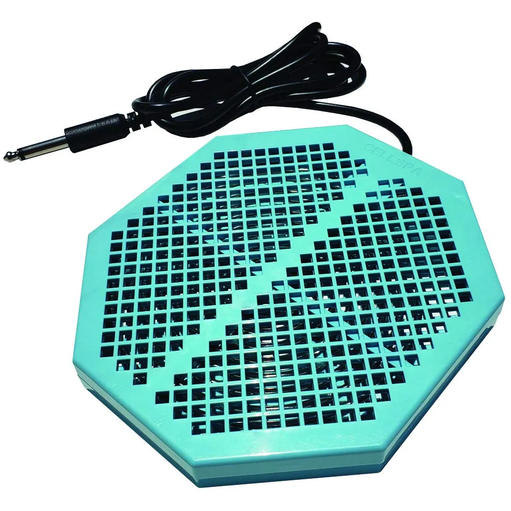 CS-900 Twice Powerful 6.5" x 5.5" Ion Detox Foot Bath Arrays Flat Dual Coil Stainless Steel Aqua Ionic Cleanse Array Compatible with Most 1/4" Plug Type Detox Machines