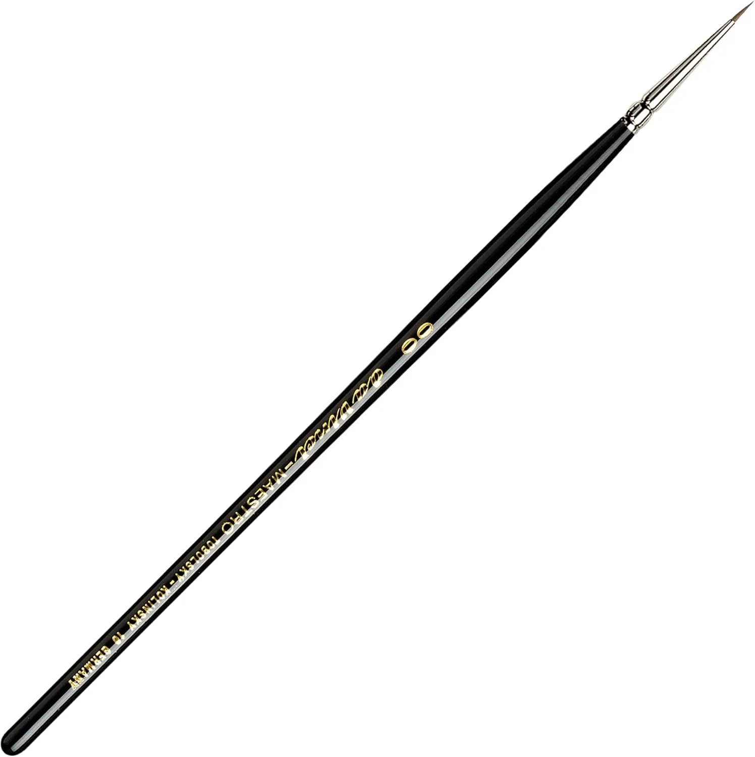 da Vinci Watercolor Series 10 Maestro Paint Brush, Round Kolinsky Red Sable, Size 2/0