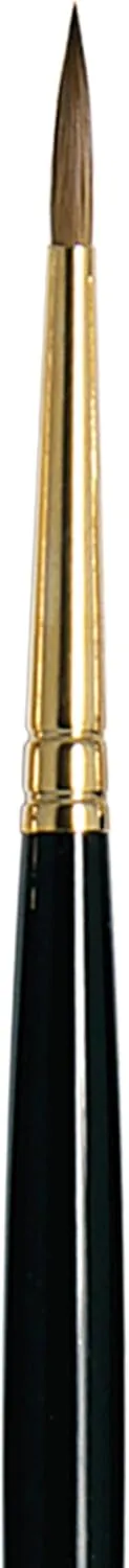 da Vinci Watercolor Series 11 Maestro Paint Brush, Fuller English Round Kolinsky Red Sable, Size 1