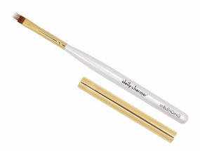 Daily Charme Nail Art Brush / 05 Blending, Flat Rectangle Brush, Notched Bristles, Perfect for Creating Fine Line Patterns & Blending Color Ombre DIY Home/Professional
