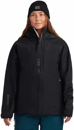 Dakine Women's Gore-Tex 3L Stoker Jacket (US, Alpha, Large, Regular, Regular, Black)