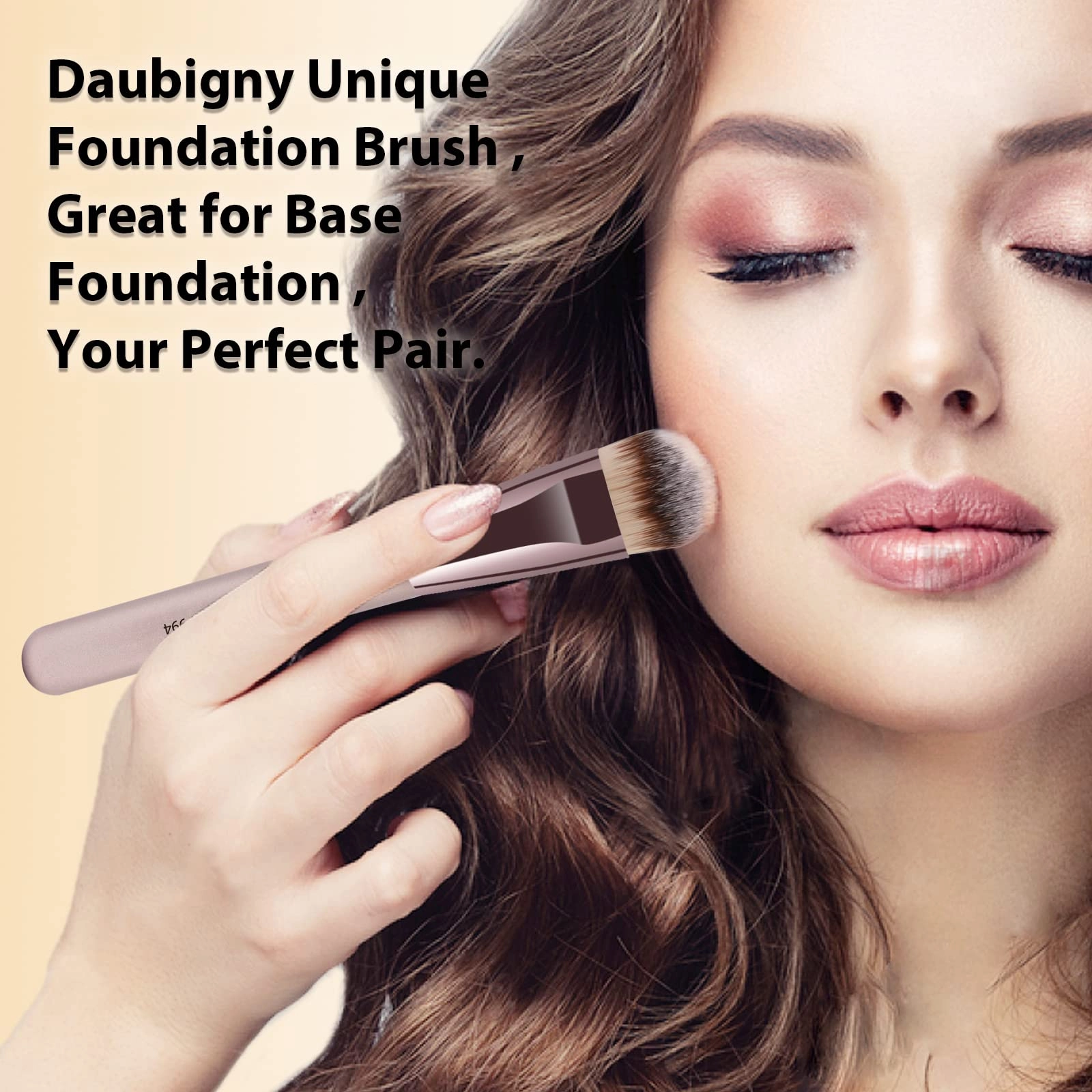 Daubigny Pro Makeup Brushes And Flawless Foundation Brush