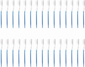 Didiseaon 30Pcs Travel Toothbrush with Soft Bristles Disposable Toothbrushes for Hotel and Trip for Oral Care for Work School and Gym Bag Use