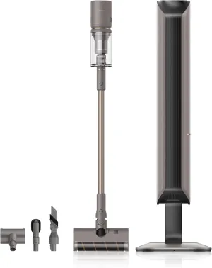 DREAME Z10 Station Cordless Vacuum Cleaner with 2.5L Auto Dust Base, Smart Stick Vacuum Cleaner, Powerful Floor Cleaning for Carpet, Hardwood, Tile & Pet Hair, Lightweight