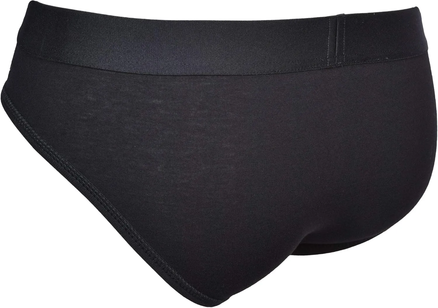 DSQUARED2 Angled Logo Low-Rise Men's Brief, Black/White