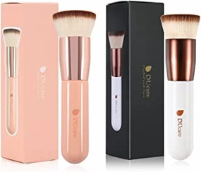 DUcare Flat Top Kabuki Foundation Brush 2pcs