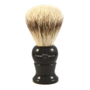 Edwin Jagger 5EJ286 Extra Large Super Badger Shaving Brush, Imitation Ebony for use with Shaving Cream or Soap for Men