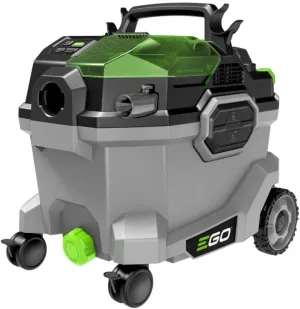 EGO Power  Shop Vacuum Wet Dry, Car Vac, Portable Cordless Cleaner, 9 Gallon 110 CFM, Includes 56V 5.0Ah Battery and Charger - WDV0904