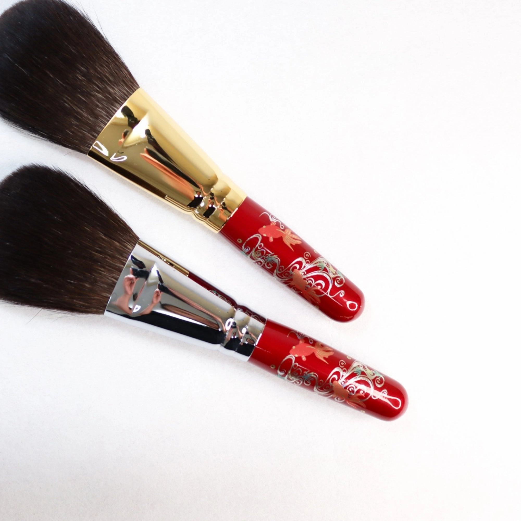 Eihodo Kingyo 金魚 (Goldfish) Powder Brush, Makie Series
