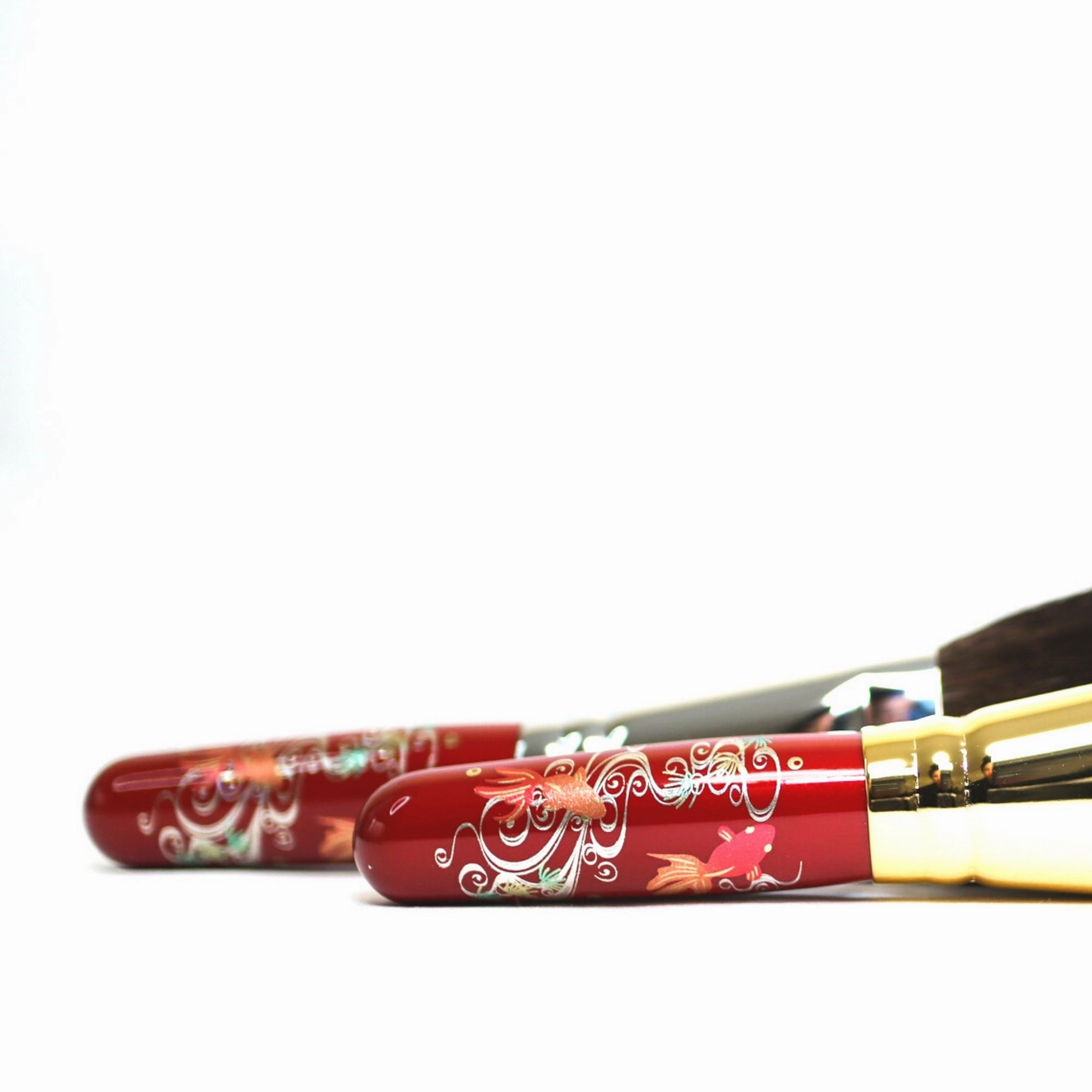 Eihodo Kingyo 金魚 (Goldfish) Powder Brush, Makie Series