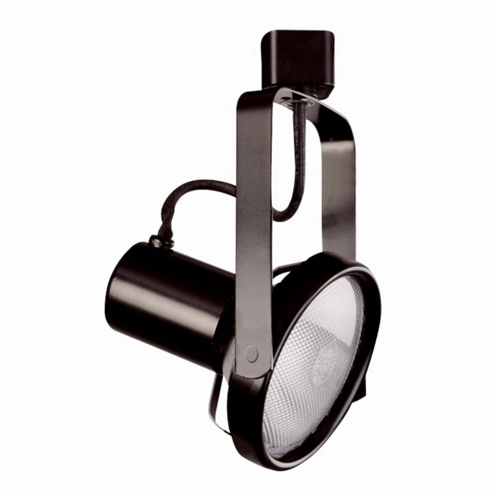 ELCO Lighting ET687B PAR 38 Line Voltage Front Loading Gimbal Track Fixture, 150W 120V