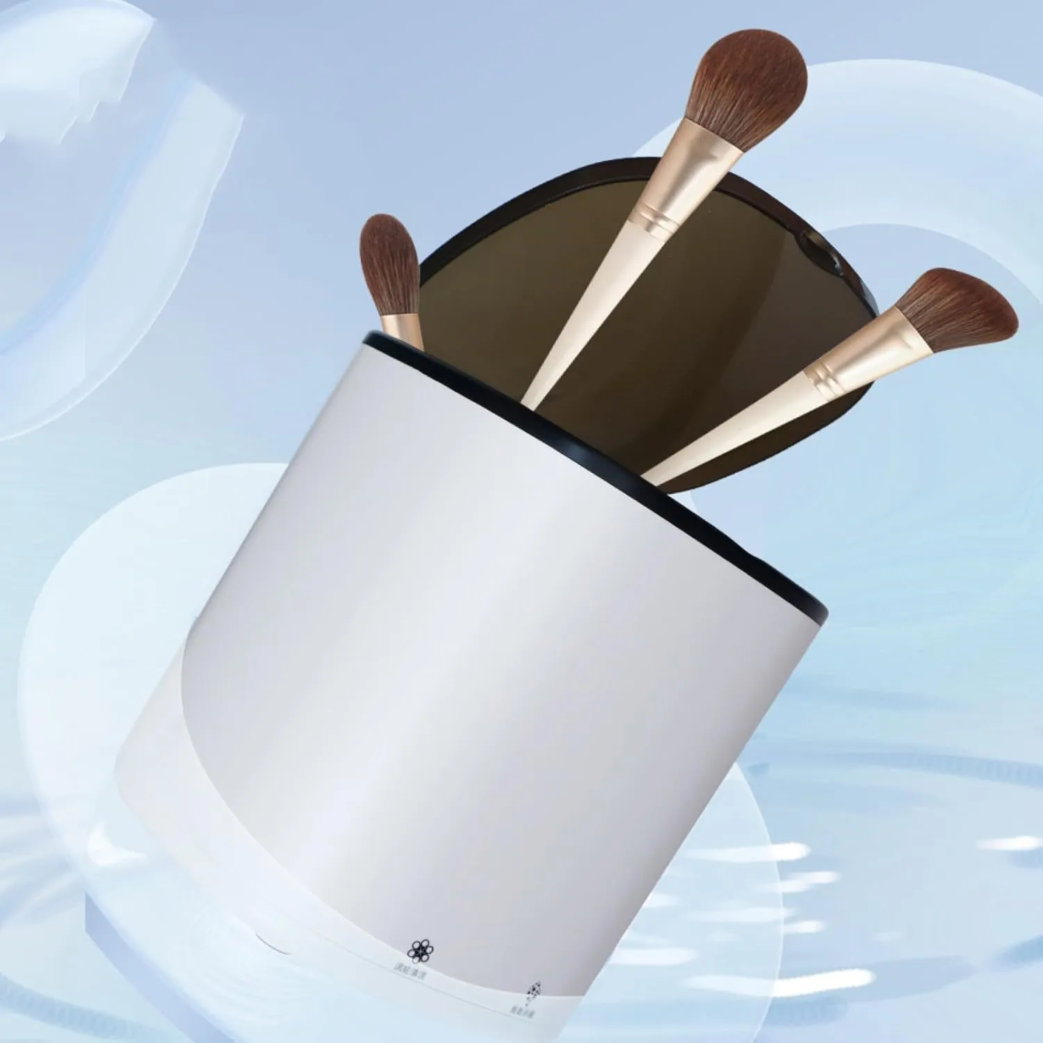 Electric Makeup Brush Cleaner, Multi-Function Automatic Washer, Quick Wash, Quick Dry Makeup Brush Cleaner