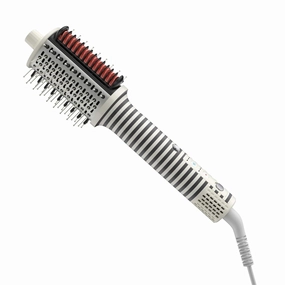 Ellena E1 Blow Dryer   Straighten Hair Brush Dual Mode, Hot Air Brush with 110000RPM High Speed Brushless Motor/Oval Air Barrel/3D Teeth Heated Comb/Handheld Cored, Styler Tool for All Hair Types