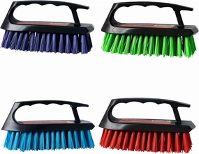 ETERNA Multipurpose Scrub Brush, Heavy Duty All Purpose Scrub Brush for Cleaning Bathroom, Shower, Decks, Floor, Tile, Grout and Concrete (12 Unit Included)