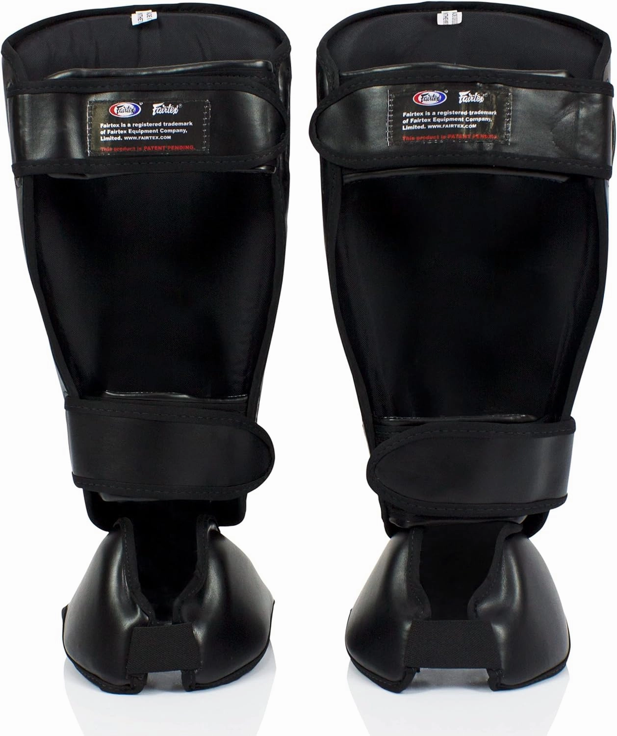 Fairtex SP7 Muay Thai Shin Guards for Men, Women, Kids | Shin Guards Made with Syntek Leather & are Premium, Lightweight & Durable | Detachable shin & Foot Protector