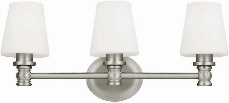 Feiss Lighting-Xavierre-3 Light Transitional Bath Vanity Approved for Damp Locations in Transitional Style-23.13 Inch Wi