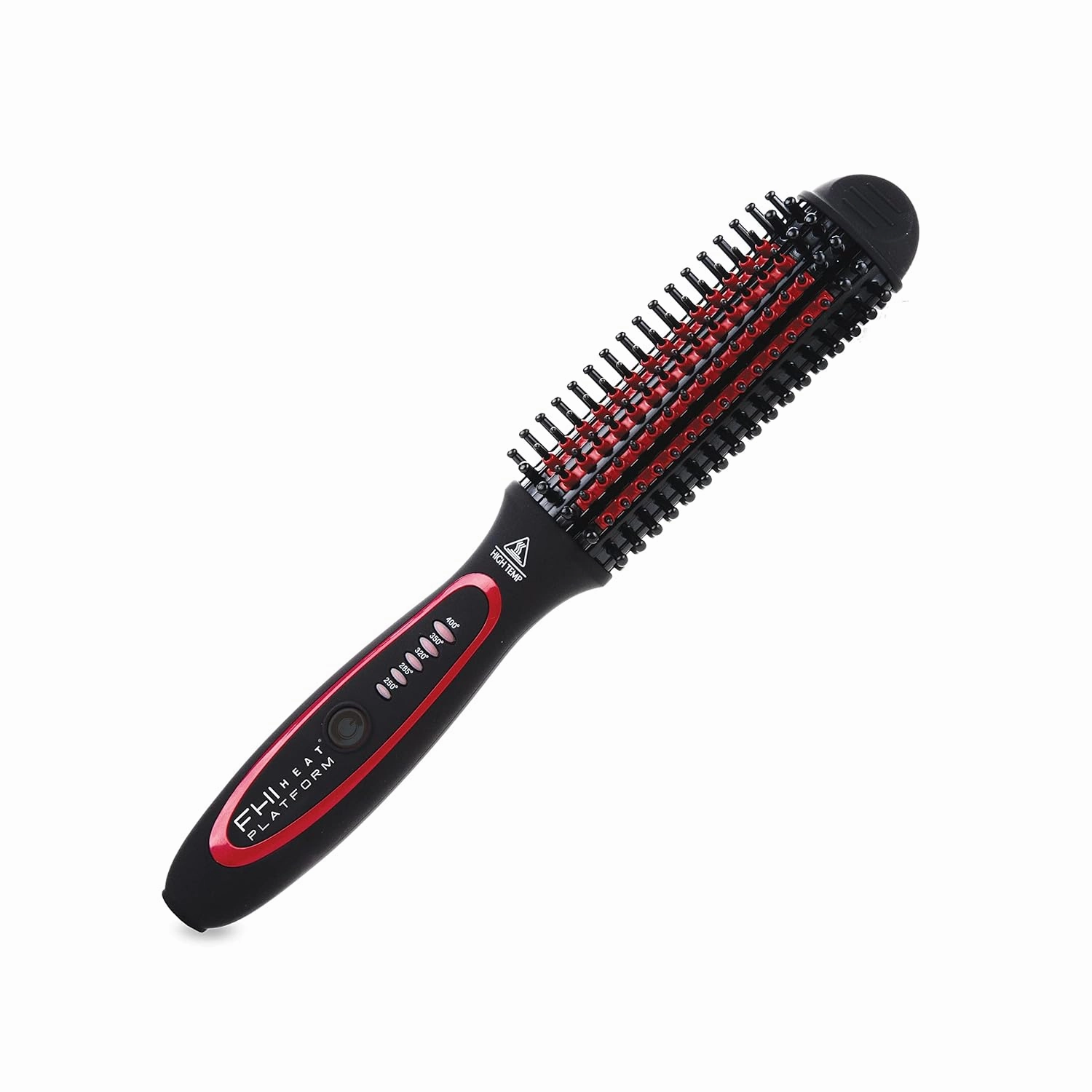 FHI Heat Stylus Thermal Styling Brush — Multi-Functional Thermal Brush for Smoothing, Volumizing, Curling, Flipping — Thermal Round Brush w/Tourmaline Ceramic for Frizz-Free, Smooth Hair