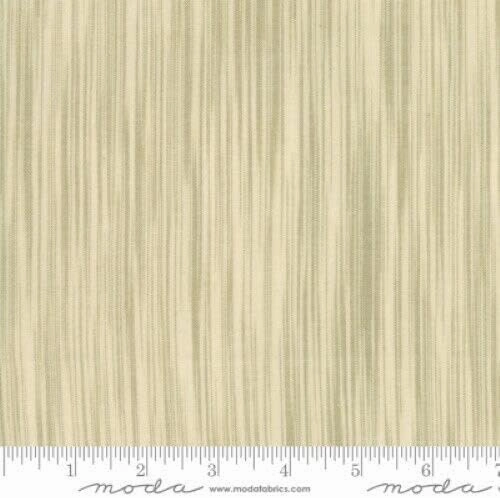 FlashPhoenix Quality Sewing Fabric – Boro Foundations Cream Brush Stripes Cotton Size; 36" x 44" by The Yard