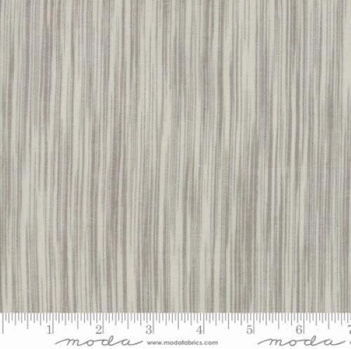 FlashPhoenix Quality Sewing Fabric – Boro Foundations Grey Brush Stripe Cotton Size; 36" x 44" by The Yard