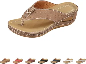 Flat Sandals Women Beach Womens Sandals Memory Foam Vacation Slides for Women Footwear Yoga Mat Sandal