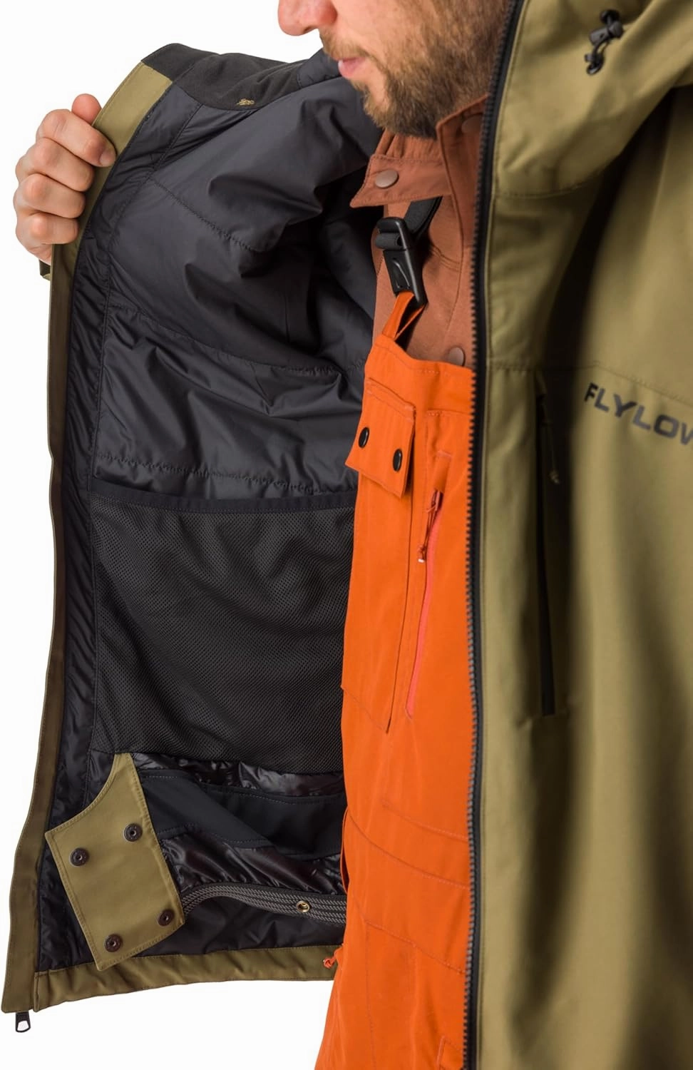 Flylow Men's Roswell Jacket - Insulated Waterproof Ski & Snowboard Coat