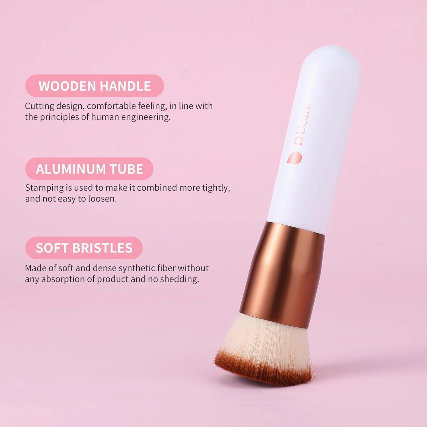 Foundation Brush – Dense Kabuki Design for Flawless Coverage