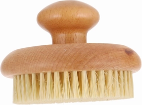 FRCOLOR Exfoliating Body Sisal Bristle Brush Bath Brush for Dry Brushing Deep Cleansing Body Scrubbing Tool