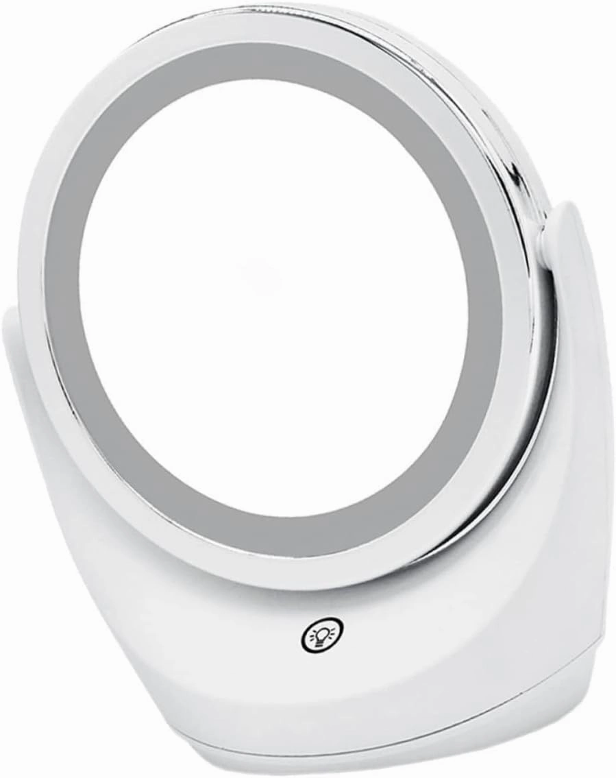 FRCOLOR Led Vanity Mirror with Lights Large 360° Swivel Smart Dimming Perfect for Makeup