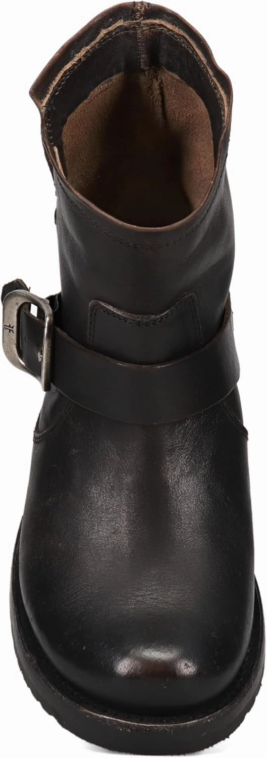 Frye Veronica Booties for Women Made from Full Grain Brush-Off Leather with Antique Metal Hardware and Waterproof, Hand-Stitched Goodyear Welt Construction