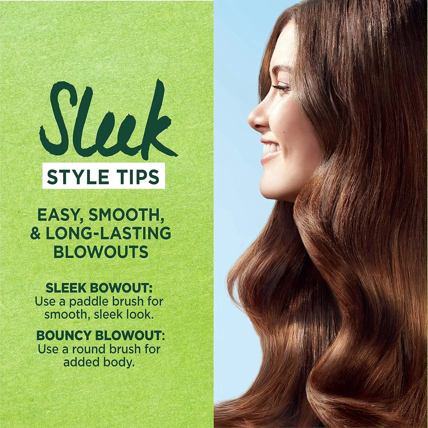 Garnier Fructis Style Smooth Blow Dry Anti-Frizz Cream, 5.1 fl. oz.