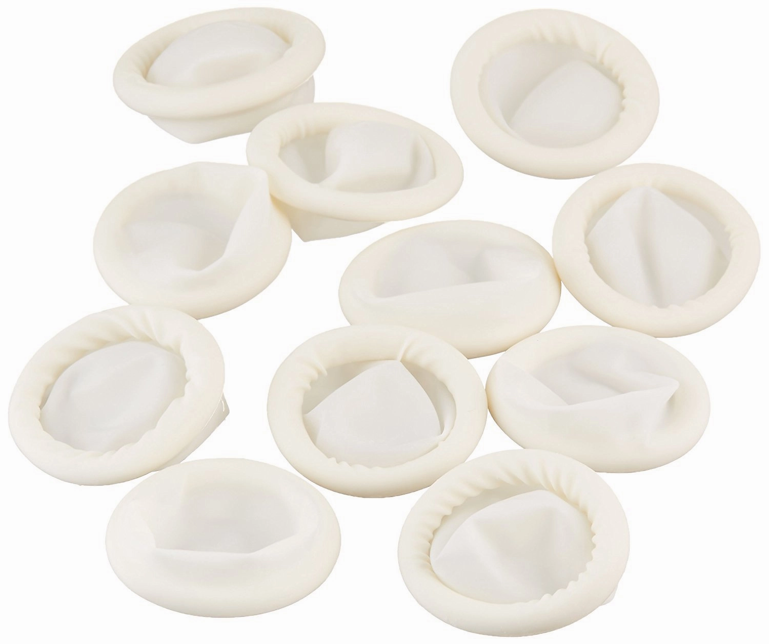 General-Purpose Latex Finger Cots, Powder-Free, Large, White (Pack of 1440)