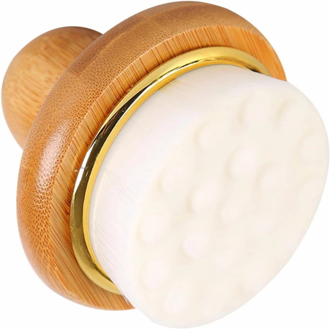 Gentle Bathing Brush for Body Cleaning Soft Bristles for Comfortable Massage Ergonomic Wood Handle Shower Scrubber for Relaxing Cleansing