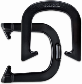 Gordon Professional Pitching Horseshoes - NHPA Sanctioned for Tournament Play - Drop Forged Construction - One Pair (2 Shoes) - Medium Weight