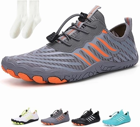 Grounded Barefoot Footwear for Women Men, Hike Barefoot Shoes for Women, Non-Slip Water Shoe for Womens Men