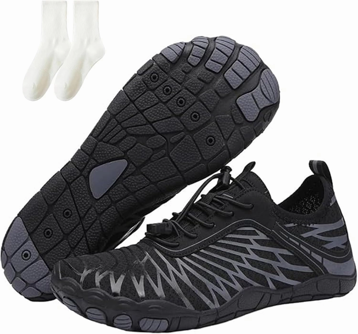 Grounded Barefoot Footwear for Women Men, Hike Barefoot Shoes for Women, Non-Slip Water Shoe for Womens Men
