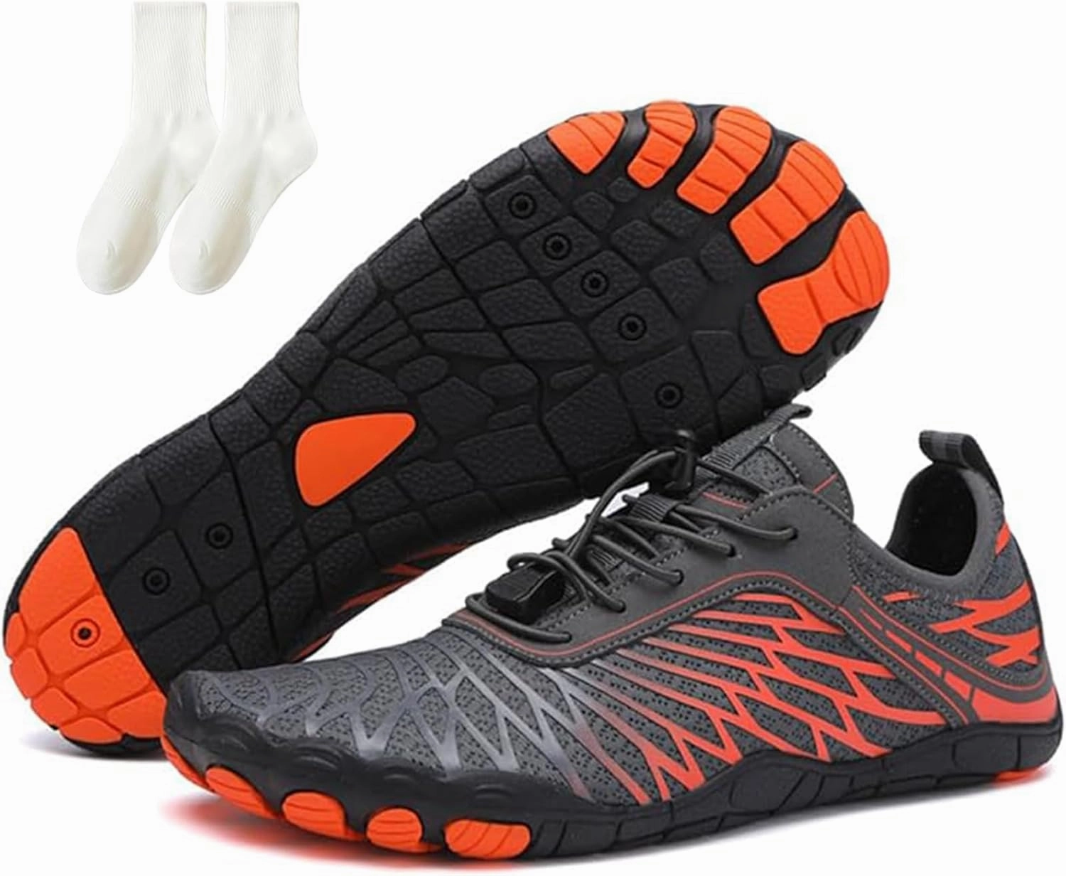 Grounded Barefoot Footwear for Women Men, Hike Barefoot Shoes for Women, Non-Slip Water Shoe for Womens Men