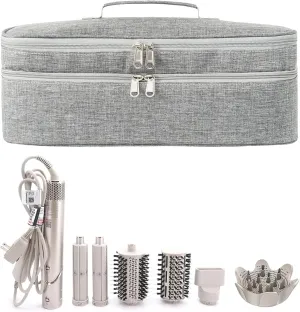 Hair Tools Travel Bag Compatible With Shark Flex Style Attachment, Shark Airwrap Flexstyle, Dyson Airwrap | Travel Case For Sharkflex Styler | (Grey)