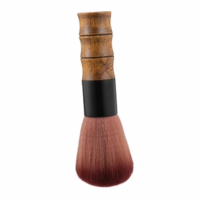 Hairdressing Sweeping Brush Barber Brush Hair Removal Tool Wooden Handle Hairdressing Supplies for Salons Home