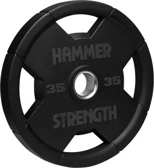 Hammer Strength 35Lb Round Rubber Olympic Plate