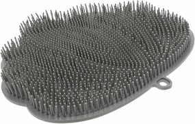 Hands Back Scrubber for Shower Cup Bath Massage Pad Non- Exfoliating Mat for Feet and Back for Deep Cleansing and Relaxation Bathing Routine